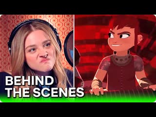 Nimona (2023) behind the scenes cast adr chloë grace moretz