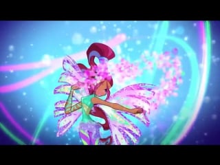 Winx club aisha layla all full transformations up to tynix! hd