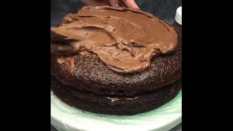 Супершоколадный торт «нутелла»