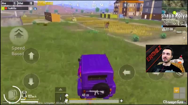 [erokez] таказ столкнулся с про игроком | pubg mobile tacaz