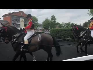 Charles, camilla, william and kate dressed for the occasion arrive in the parade ring at royal ascot mp4