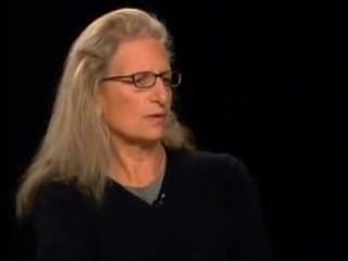 Annie leibovitz & charlie rose