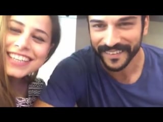 Burak ozcivit on periscope 💕 💘 (with @aslinandik )