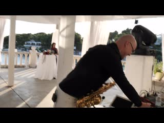 Syntheticsax & dj sandr (wedding on croatia live) part 3