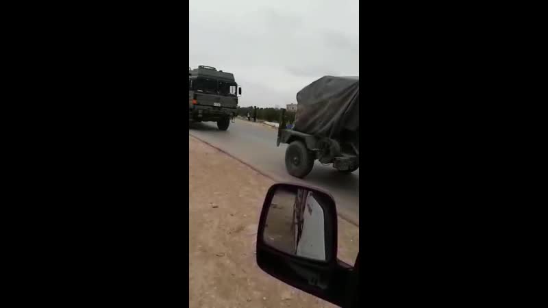 Syria today a special tsk convoy brought for the first time to greater idlib the mim 23