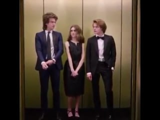 Natalia dyer,charlie heaton,joe keery