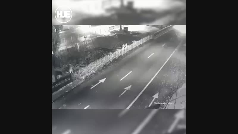 В киеве вора настигла мгновенная карма