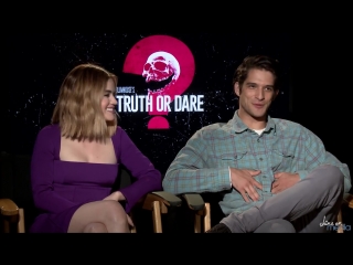 Never have i ever with lucy hale tyler posey truth or dare movie interview exclusive