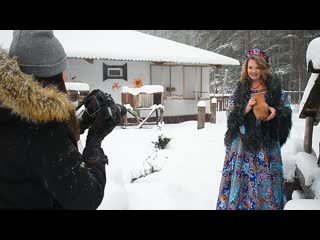 Backstage с фотопроекта "красна девица part 3"