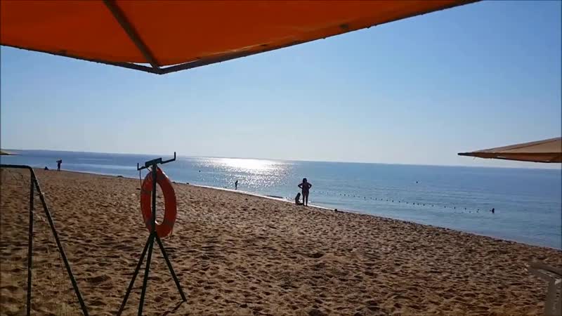 Золотой пляж феодосии пески, пески и море до горизонта