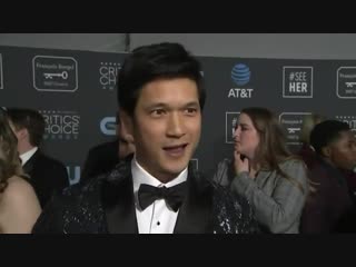 Ap associated press harry shum jr went crazy for his first crush in a music video