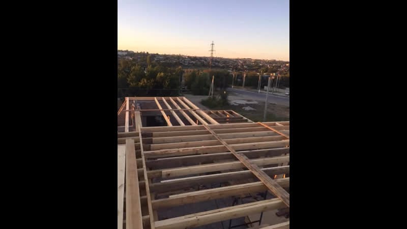 Кровля каркасные дома