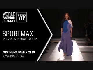 Sportmax spring summer 2019 | milan fashion week