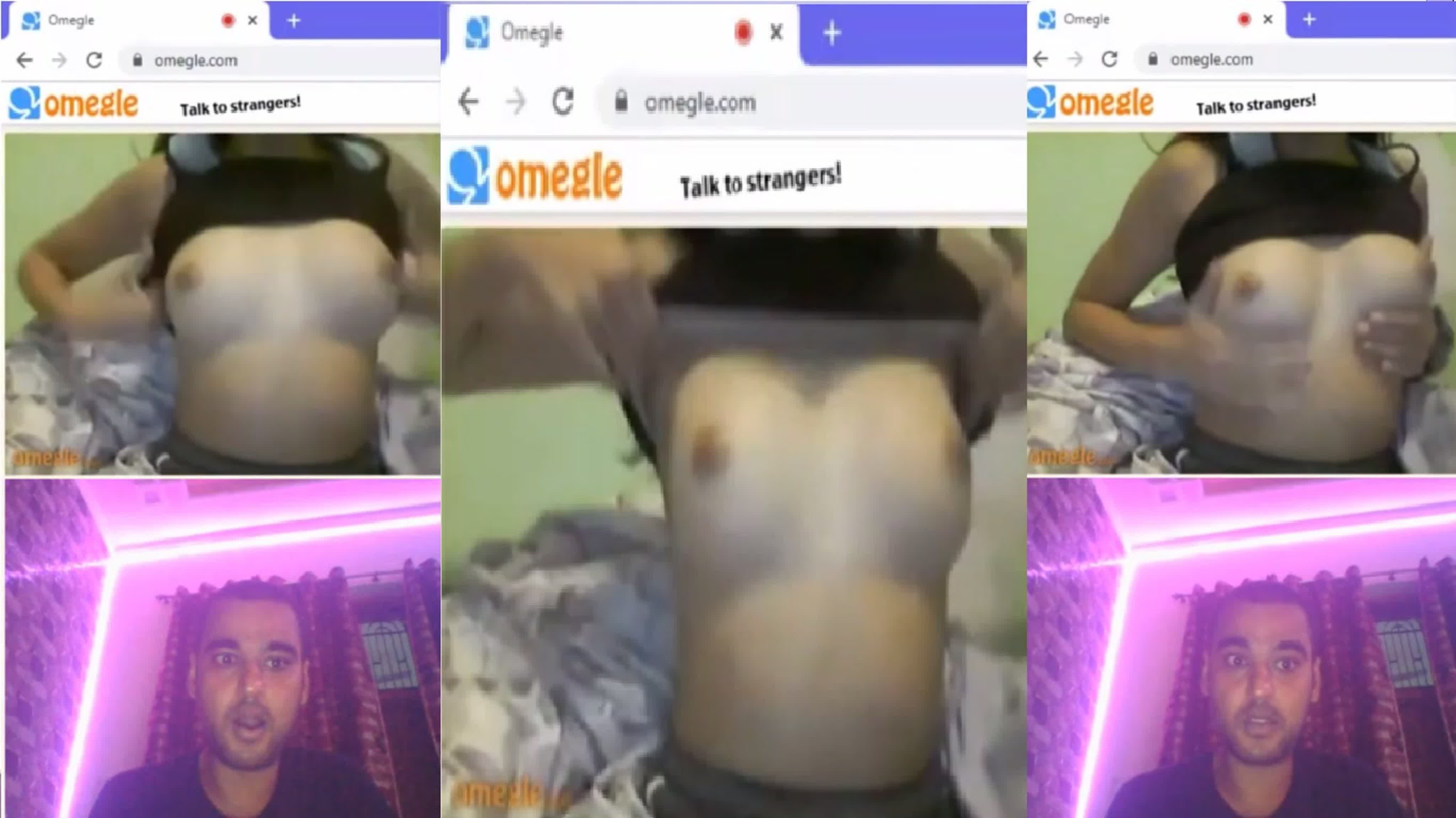 Omegle best boobs