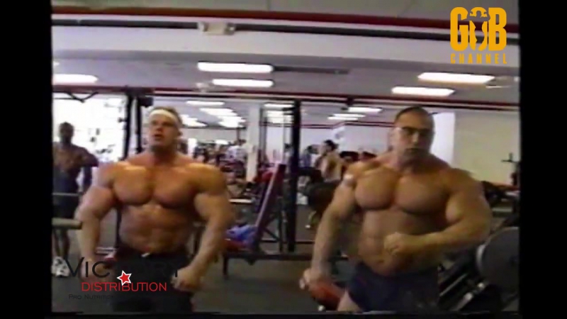 Катлер и сонбати убойные суперсеты на грудь + позирование! (rus, канал gob)