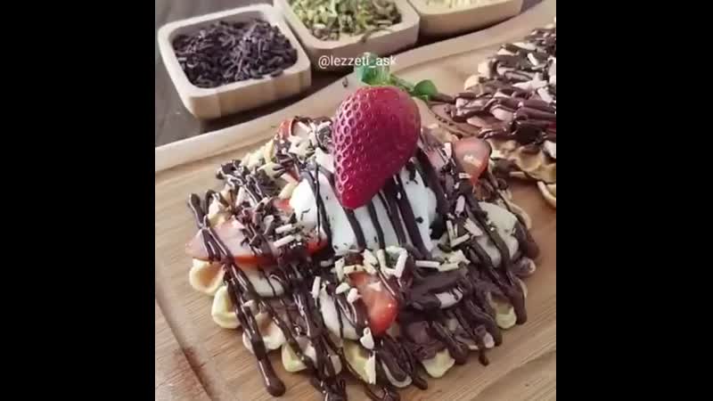 Домашний вафли🥞