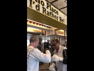 Billy dee williams at work