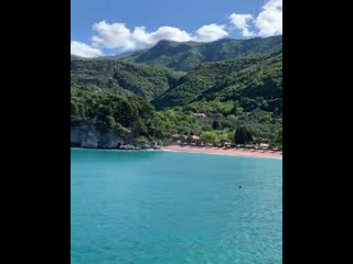 View from sveti stefan, montenegro