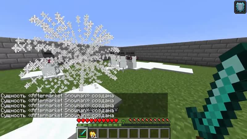 [nocube ноукуб майнкрафт] новый мод на снежный легион из terraria в minecraft! обзор мода гайд на майнкрафт 1 16 snow mercy