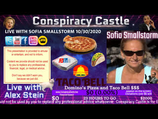 Conspiracy castle live with sofia smallstorm digesting the lies for better consistency