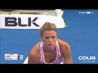 Camila giorgi is ready for tennis