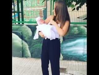 Raquel mauri momentos mami bebita