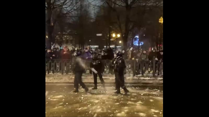 Поиграть в снежки решили