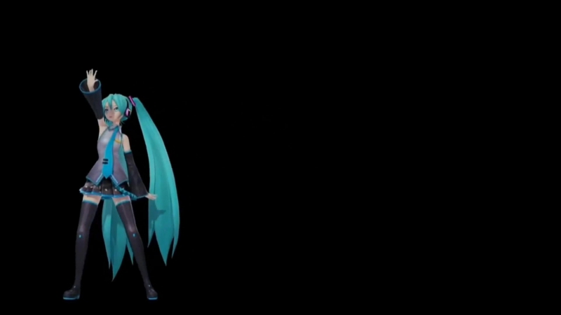 Mmd[hatsune miku] kocchi muite baby holograma en español1