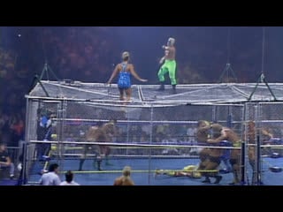 Wcw wrestlewar 1992 "war games"