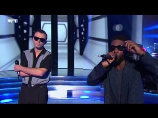 Tinie tempah and theo hutchcraft perform men in black | bring the noise