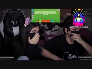 [tenderlybae лучшее] tenderlybae задонатили рублей 😱/ мама в шоке / плачет на стриме / тендерлибае