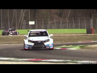 Yann ehrlacher rc motorsport monza test