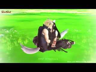 [mmd] cloud strife & tifa lockhart ffvii ss1