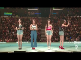 170820 girl's day i'll be yours + talk + something + ring my bell @ kcon 2017 la