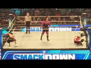 2024 02 02 wwe smackdown dark match rhea ripley vs nia jax vs shayna baszler women's title