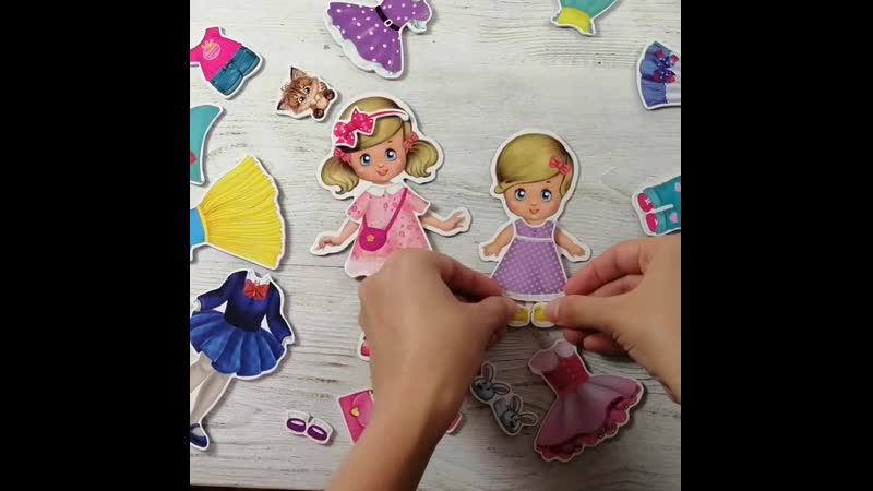 Магнитные куколки сестрички))