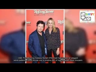 Breaking news michael j fox and tracy pollan pose at hbo doc premiere