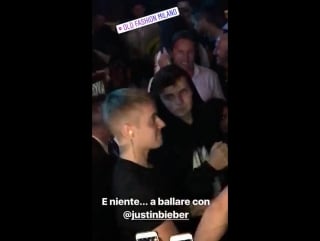 June 19 another video of justin and martin garrix at a club in milan, italy