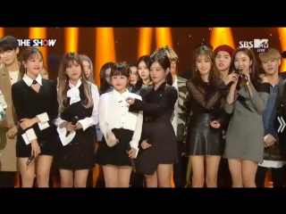 161115 t ara cheering speech @ sbs the show ending