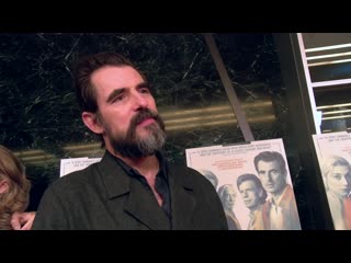 Claes on filming love scenes from 'the burnt orange heresy' premiere