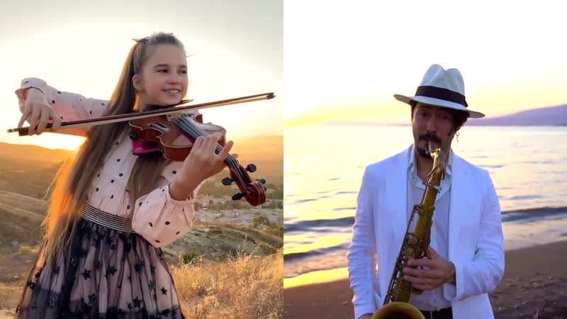 Super dance monkey daniele vitale sax 🎷karolina protsenko 🎻violin 👍👏