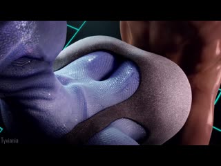 Awf liara boobs mass effect by tyviania