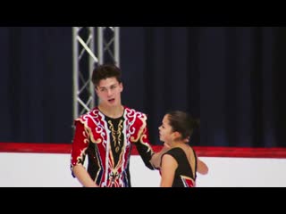 Diana mukhametzianova / ilya mironov | pairs short program | zagreb 2019