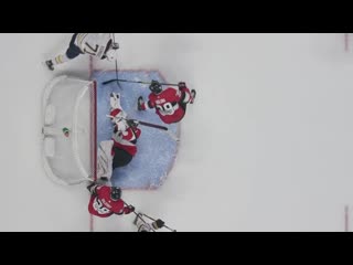 Craig anderson channels dominik hasek for insane save