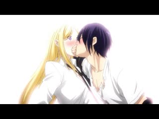 Поцелуй ято и бишамон 💋 прикол из бездомный бог | noragami аниме