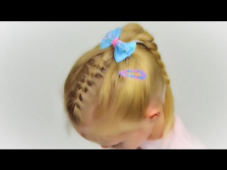 Quick and easy hairstyle for little girl #16