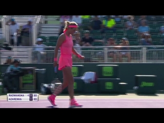 «vika7 has the upper hand early at the miamiopen