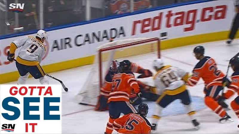 Gotta see it filip forsberg beats mike smith at full speed with lacrosse style