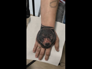 Bondtattoo coverup by bear