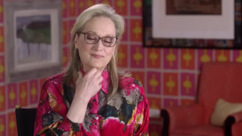 Mary poppins returns meryl streep behind the scenes interview